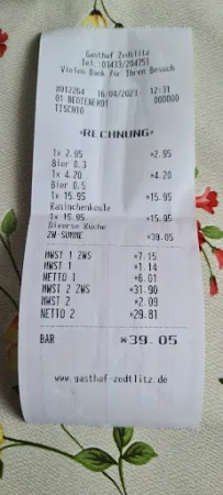 Bild von Gasthof Zedtlitz
