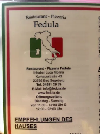 Bild von Restaurant Fedula - Bad Segeberg
