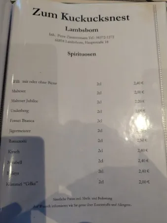 Bild von Zum Kuckucksnest