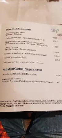 Bild von Restaurant 1877