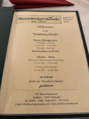 Bild von Domholzschänke