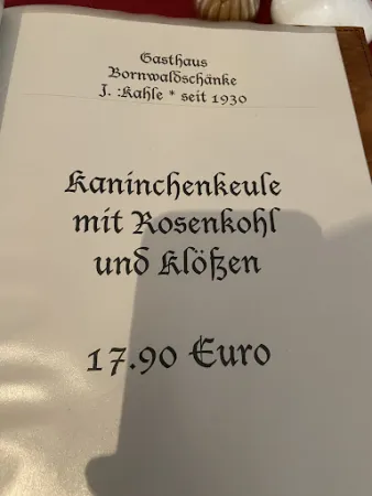 Bild von Bornwaldschänke - Jano Kahle