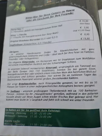 Bild von Schwetzinger Brauhaus zum Ritter
