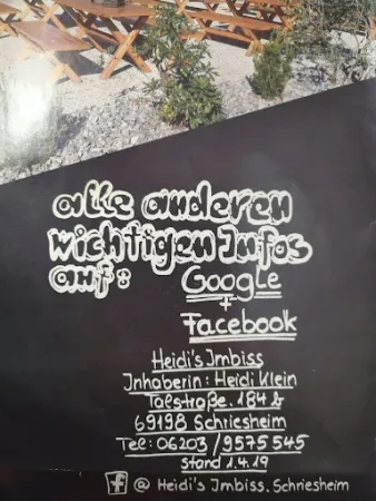 Bild von Heidis Imbiss Schriesheim