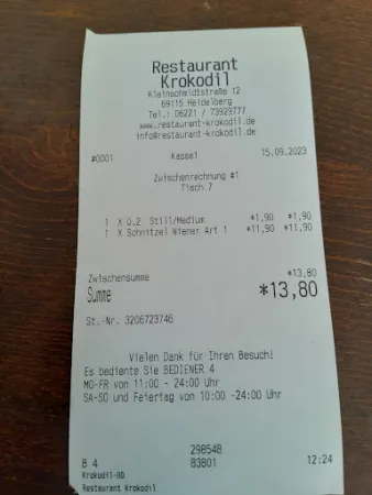 Bild von Restaurant Krokodil