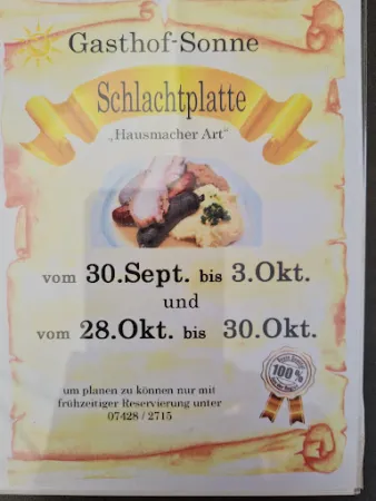 Bild von Gasthof Sonne