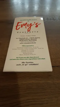 Bild von Emy's Restaurant Pizzeria Trattoria - Ludwigsburg Asperg Stuttgart Restaurant