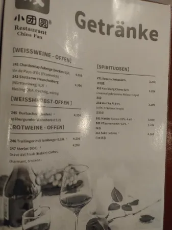 Bild von China Restaurant Fan