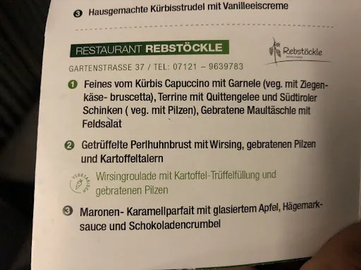 Bild von Rebstöckle Reutlingen
