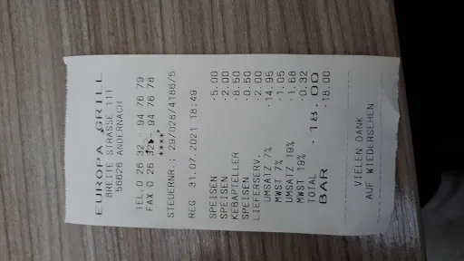 Bild von Europa Grill - Suhel Aldib