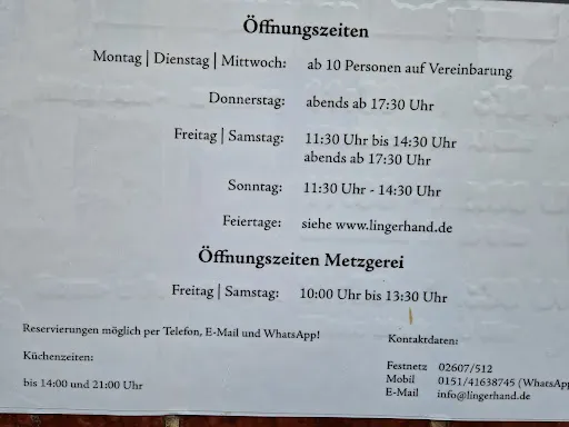 Bild von Restaurant Lingerhand
