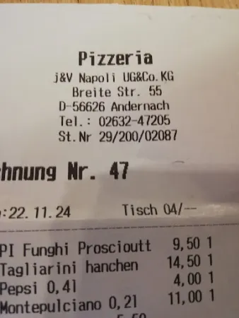 Bild von Ristorante Pizzeria Napoli