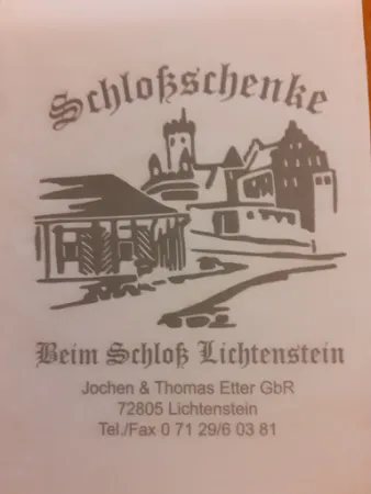 Bild von Schloßschenke Lichtenstein Fam. Jochen Etter