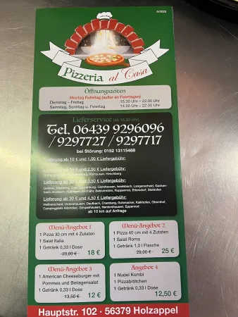 Bild von Pizzeria al casa