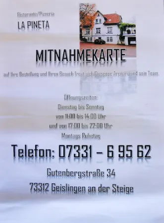 Bild von La Pineta Ristorante Pizzeria