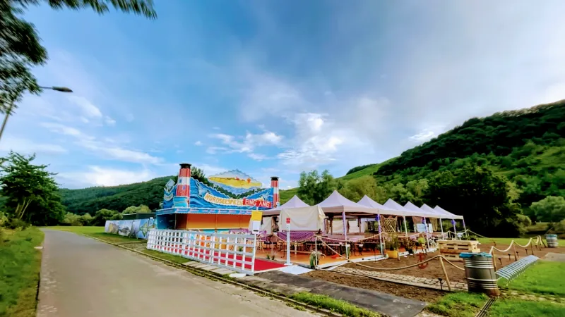 Bild von Fischbude an der Mosel