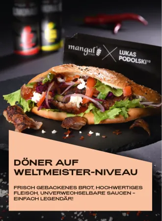 Bild von Mangal Döner X Lukas Podolski 10 Outlet Zweibrücken