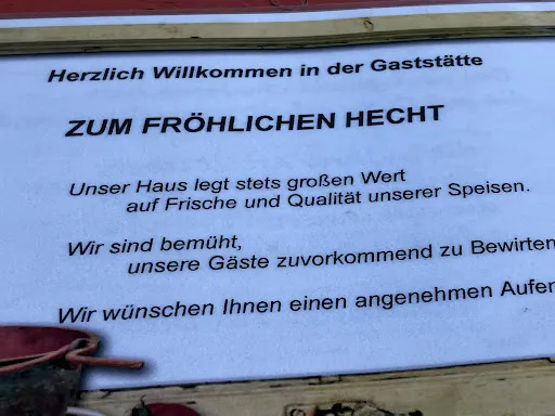 Bild von Restaurant Zum fröhlichen Hecht • das Ausflugslokal