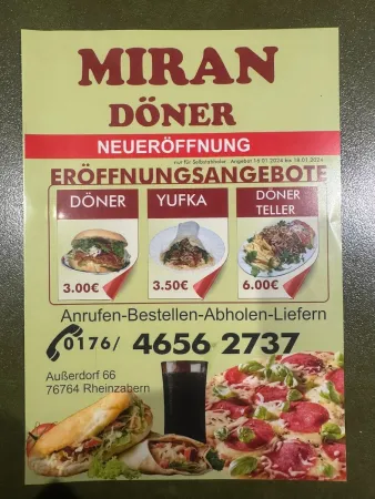 Bild von Miran Döner & Pizza Restaurant