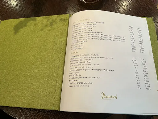 Bild von Restaurant Heimisch