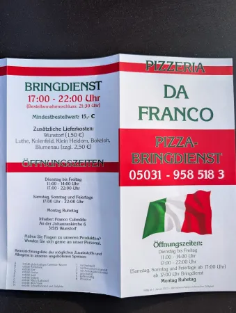 Bild von Pizzeria da Franco