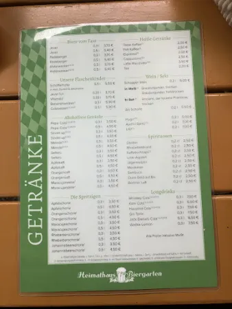 Bild von Biergarten Heimathaus