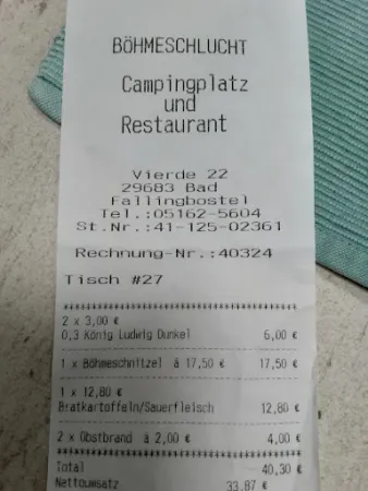 Bild von Restaurant Böhmeschlucht