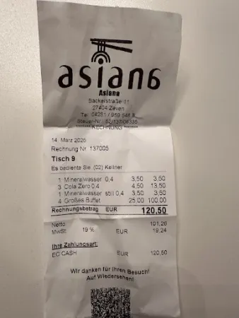 Bild von China-Restaurant "Asiana"