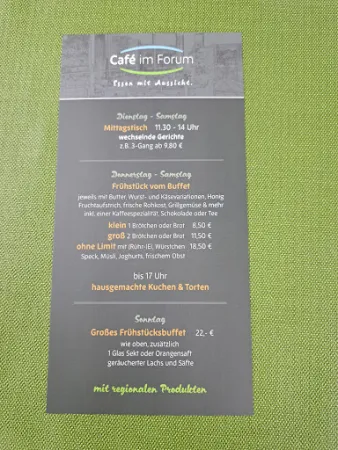 Bild von Café im Forum Brückentor Rinteln