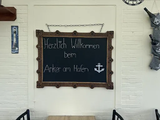 Bild von Der Anker am Hafen