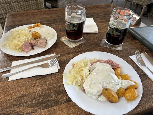 Bild von Hofcafé und Bauernhofferien Schild