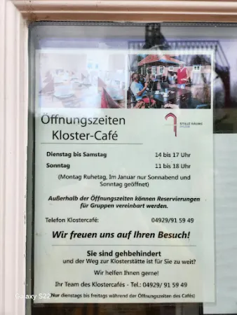 Bild von Klostercafé mit Ausstellung zur Klostergeschichte
