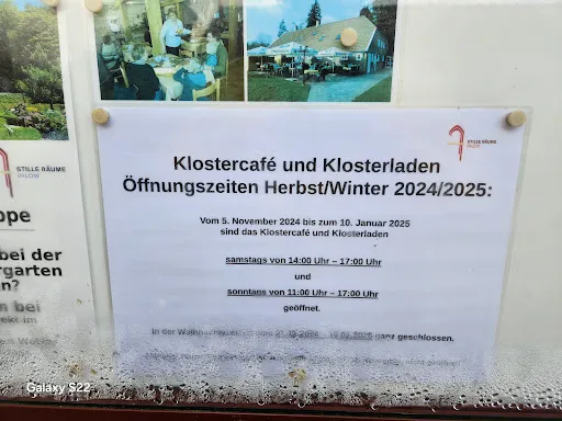 Bild von Klostercafé mit Ausstellung zur Klostergeschichte