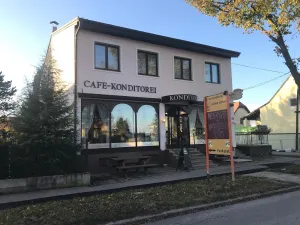 Kaffee Schau Vorbei