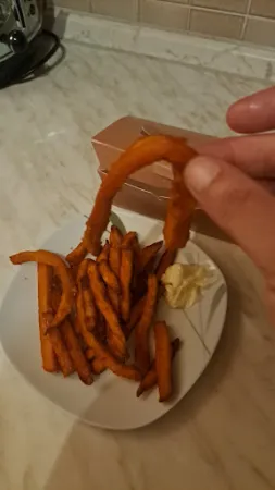 Bild von Burger mit Glücks