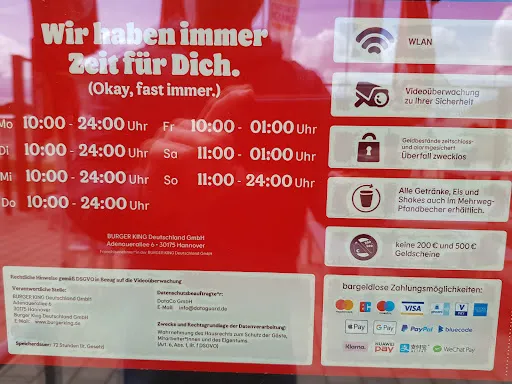 Bild von BURGER KING Deutschland - Stadthagen