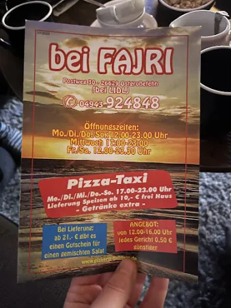 Bild von Pizzeria Bei Fajri