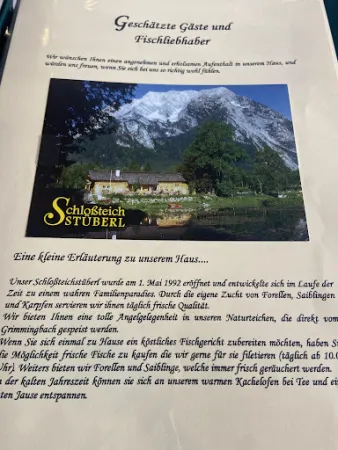 Bild von Fischrestaurant Schloßteichstüberl