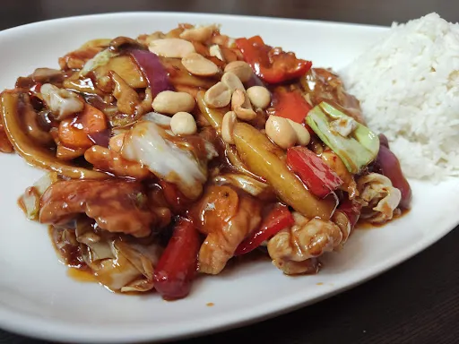 Bild von Asia Lucky Food. Wok Nudel中国风味