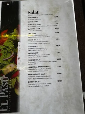 Bild von EL PASO Pizzeria, Restaurant & Cafe