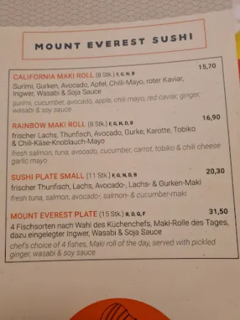 Bild von Mount Everest _ Sushi & Grill