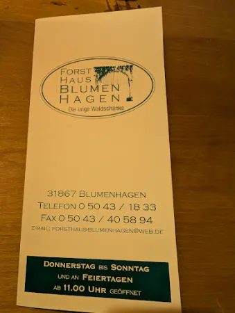 Bild von Forsthaus Blumenhagen