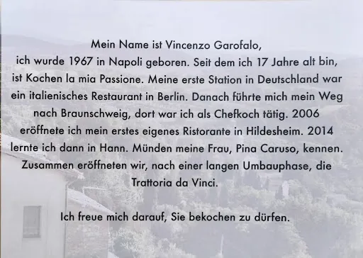 Bild von Trattoria Da Vinci