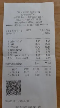 Bild von Rathauskeller