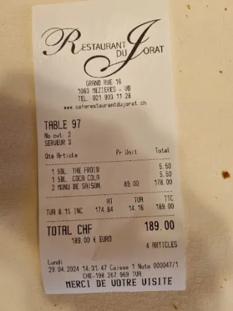 Bild von Restaurant du Jorat