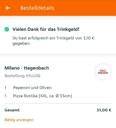 Bild von Pizzeria Milano Hagenbach
