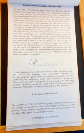 Bild von Café Die alte Schule