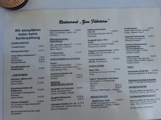 Bild von Restaurant "Zum Fährturm"