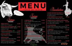 Tapas del Burgo