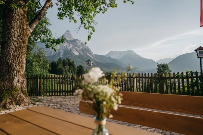 Panorama Restaurant an der Tiroler Zugspitze